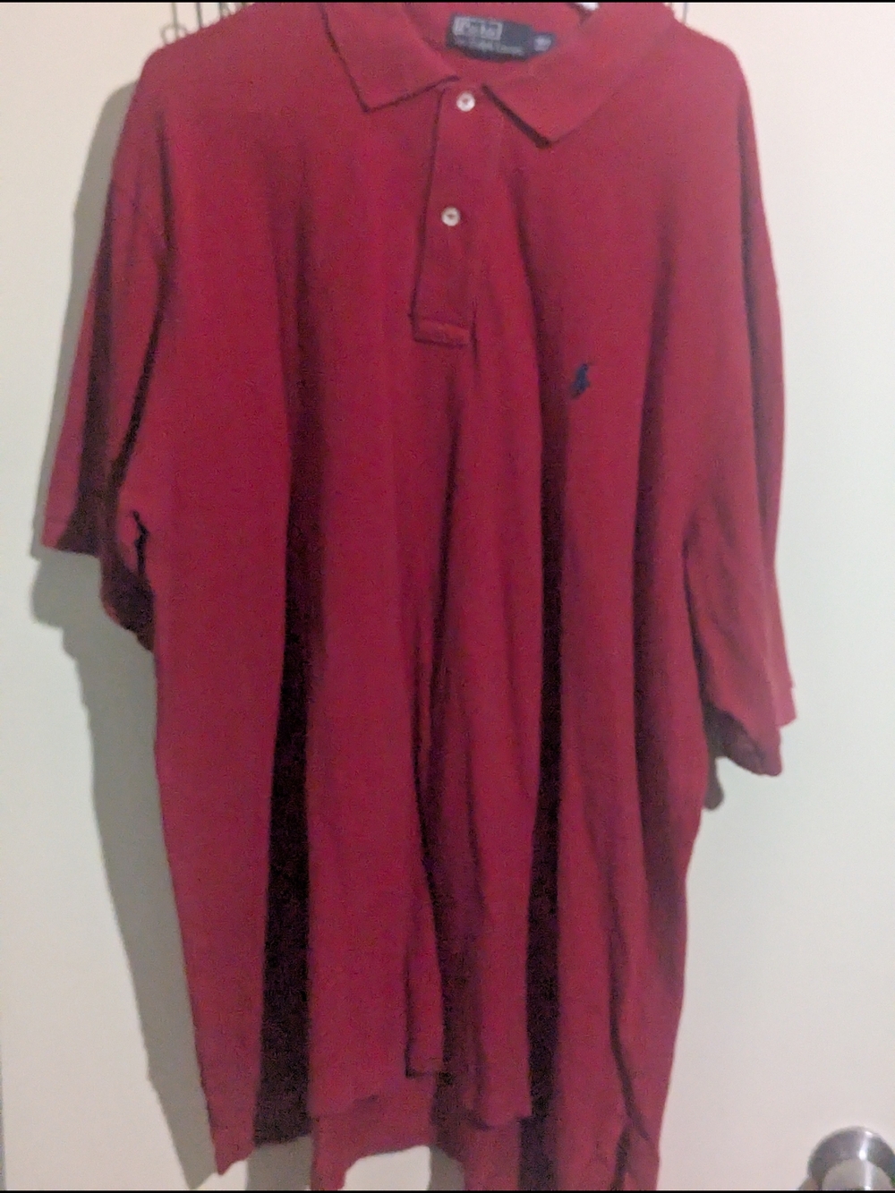 Polo by Ralph Lauren Men’s Red Short-Sleeve Polo Shirt